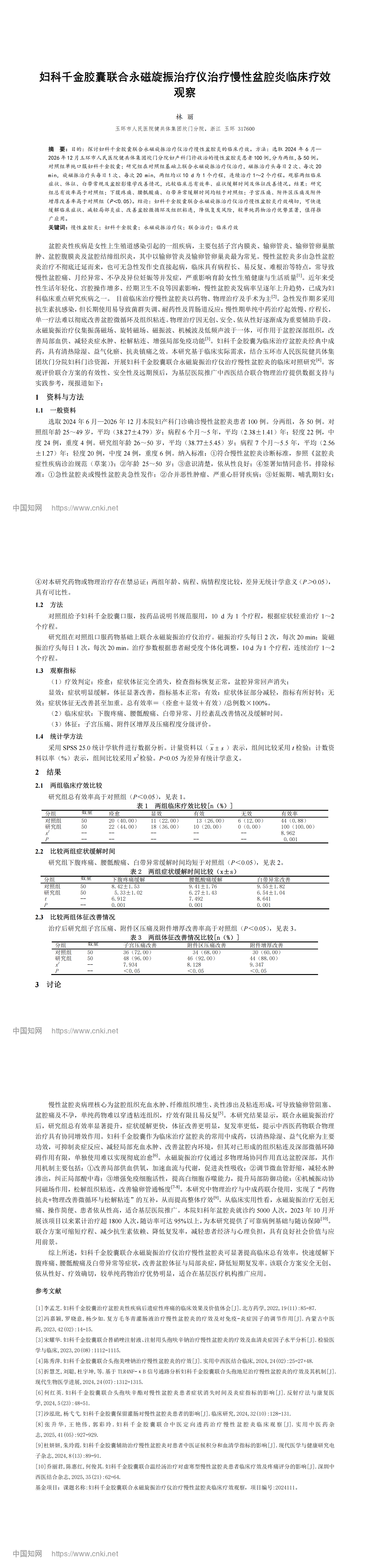 29婦科千金膠囊聯(lián)合永磁旋振治療儀治療慢性盆腔炎臨床療效觀察_林麗_00.png